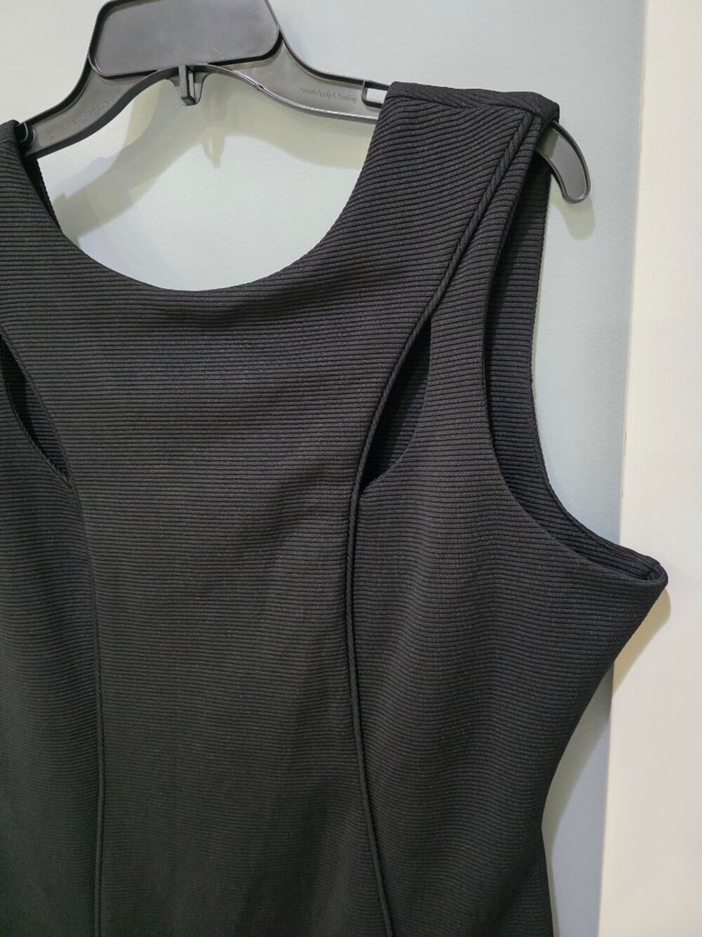 Kardashian‎ Kollection Black Bodycon Dress XL | Cutout Front Detail - Picture 5 of 14